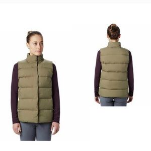 Mountain hardwear glacial storm down vest